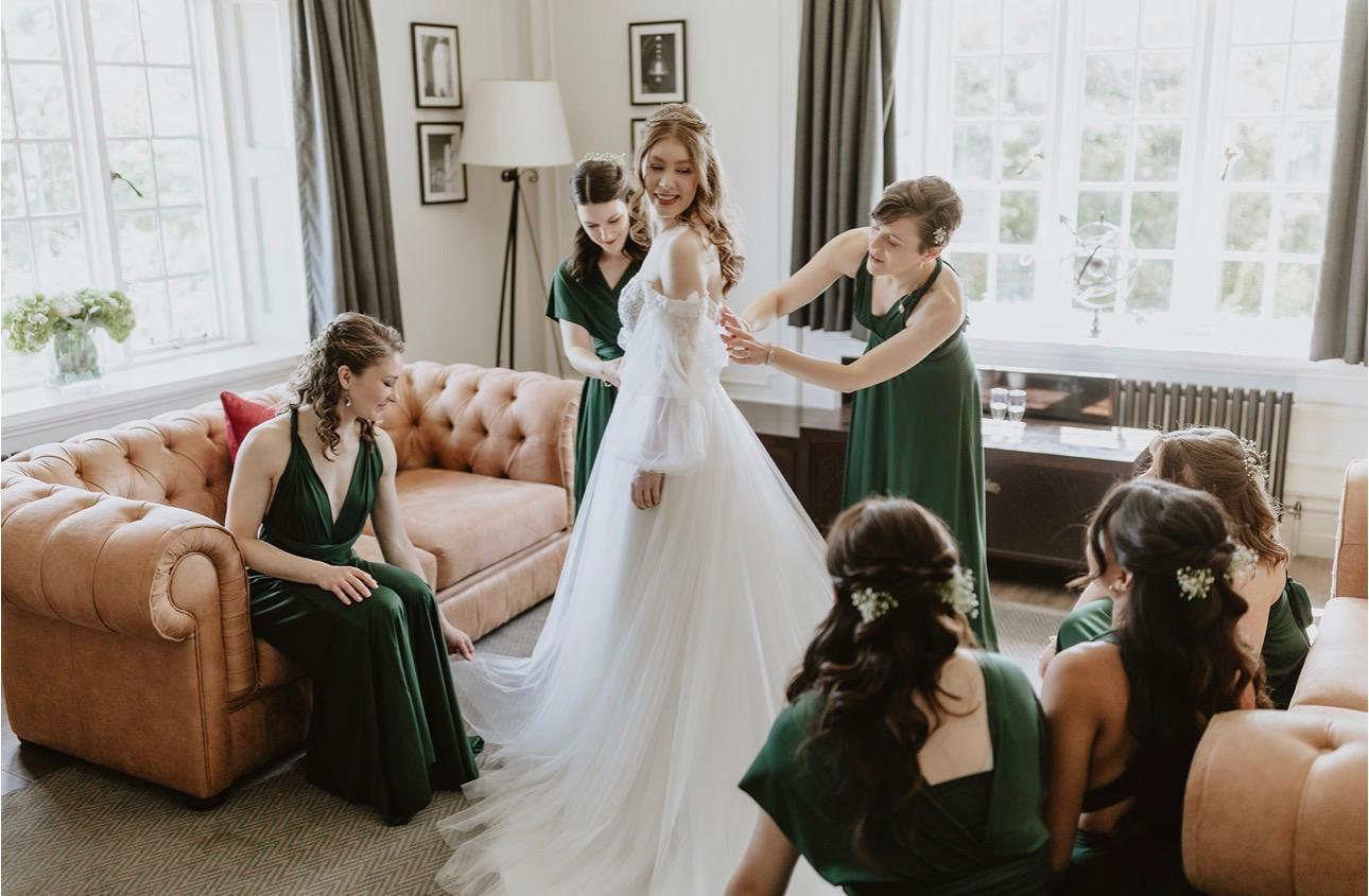 Bridal hair