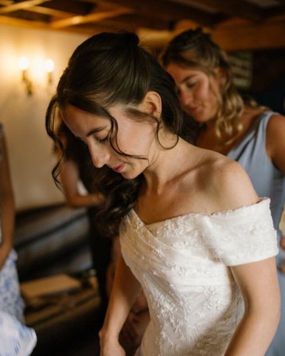 Bridesmaid hair
