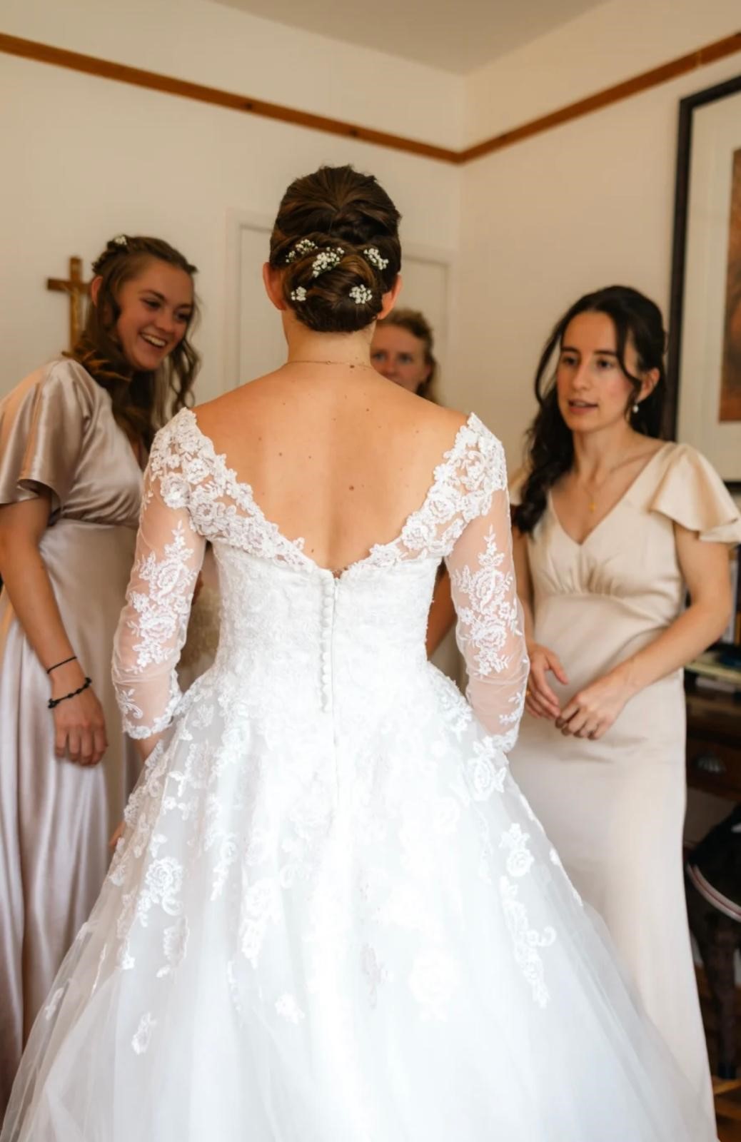 Classic bridal bun